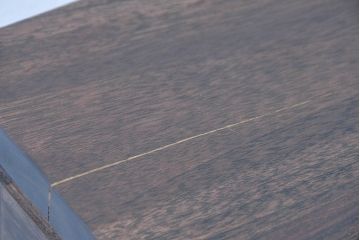 中古　チーク無垢材　リゾート風　深みのある色合いが落ち着いた雰囲気を醸し出すリゾート風アジアンサイドボード(サイドキャビネット、収納棚、戸棚)(R-083708)