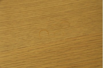 中古　国産職人手作りオーダー家具　天板ナラ(楢)材　無垢　シンプルモダンなサイドボード　製作費65万円　(R-083714)