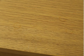 中古　国産職人手作りオーダー家具　天板ナラ(楢)材　無垢　シンプルモダンなサイドボード　製作費65万円　(R-083714)