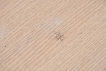 中古　国産職人手作りオーダー家具　天板ナラ(楢)材　無垢　シンプルモダンなサイドボード(リビングボード、収納棚、戸棚)(製作費65万円)(R-083714)