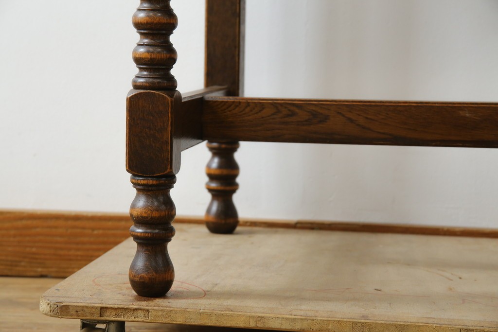 中古　美品　三越家具(現カントリーハウス)　Brugge(ブルージュ)　温かみのある色合いが素敵!カントリースタイルの空間づくりにおすすめのライティングビューロー　定価約36万円　(R-083715)