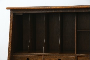 中古　美品　三越家具(現カントリーハウス)　Brugge(ブルージュ)　温かみのある色合いが素敵!カントリースタイルの空間づくりにおすすめのライティングビューロー　定価約36万円　(R-083715)