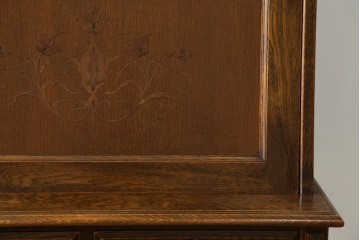 中古　美品　三越家具(現カントリーハウス)　Brugge(ブルージュ)　温かみのある色合いが素敵!カントリースタイルの空間づくりにおすすめのライティングビューロー　定価約36万円　(R-083715)