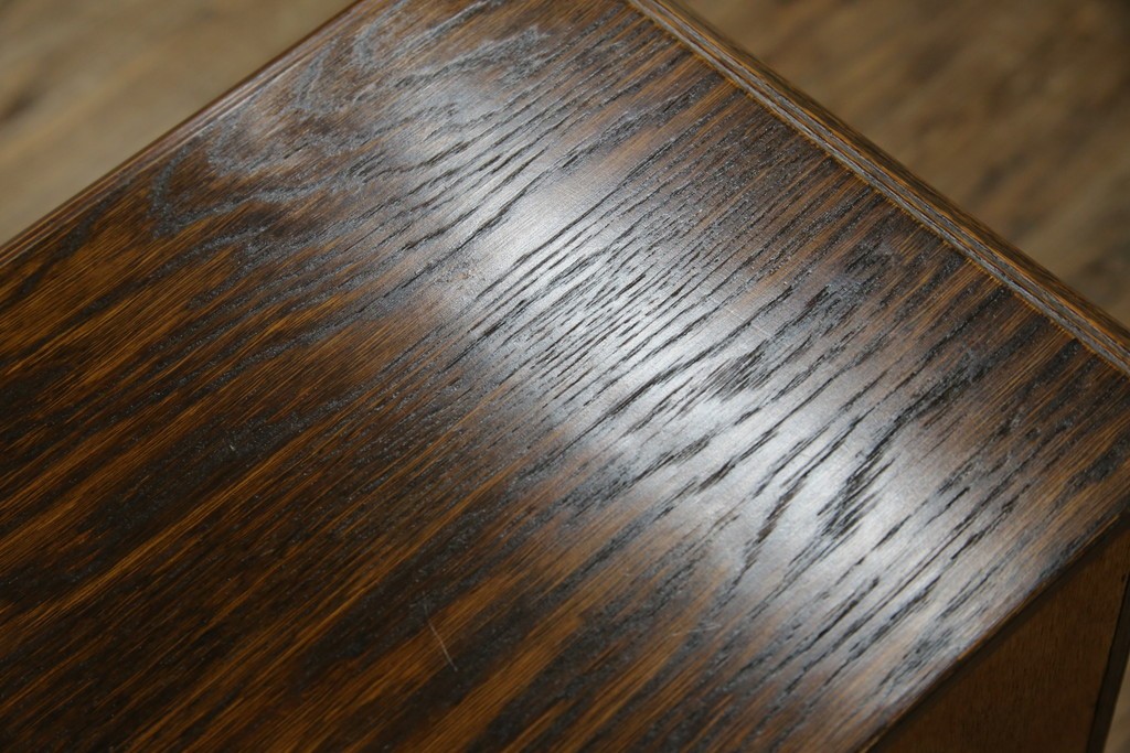 中古　美品　三越家具(現カントリーハウス)　Brugge(ブルージュ)　温かみのある色合いが素敵!カントリースタイルの空間づくりにおすすめのライティングビューロー　定価約36万円　(R-083715)