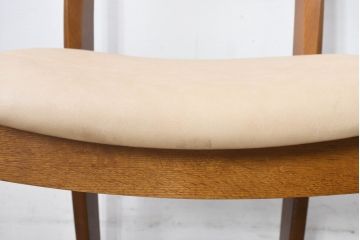 中古　シラカワ(shirakawa)　楢(ナラ)材　温かみを感じるデザインが魅力のダイニングチェア5脚セット(アームレスチェア、椅子、イス、バラ売り可能)(R-083728)