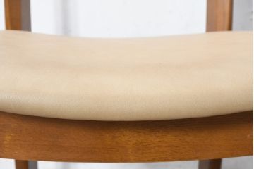 中古　シラカワ(shirakawa)　楢(ナラ)材　温かみを感じるデザインが魅力のダイニングチェア5脚セット(アームレスチェア、椅子、イス、バラ売り可能)(R-083728)