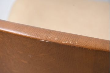中古　シラカワ(shirakawa)　楢(ナラ)材　温かみを感じるデザインが魅力のダイニングチェア5脚セット(アームレスチェア、椅子、イス、バラ売り可能)(R-083728)
