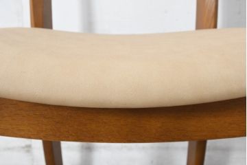 中古　シラカワ(shirakawa)　楢(ナラ)材　温かみを感じるデザインが魅力のダイニングチェア5脚セット(アームレスチェア、椅子、イス、バラ売り可能)(R-083728)