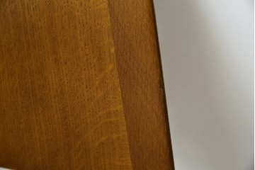 中古　シラカワ(shirakawa)　楢(ナラ)材　温かみを感じるデザインが魅力のダイニングチェア5脚セット　(R-083728)