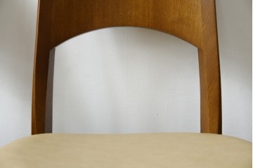 中古　シラカワ(shirakawa)　楢(ナラ)材　温かみを感じるデザインが魅力のダイニングチェア5脚セット　(R-083728)