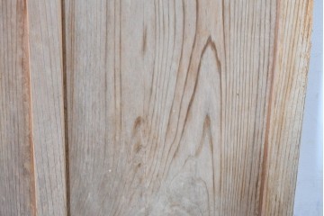 アンティーク建具　昭和初期　レトロデザインのガラス戸1枚　(R-083730)