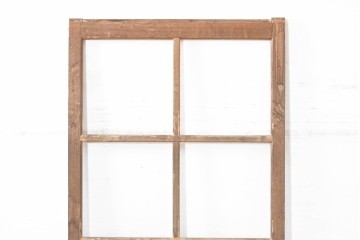 ヴィンテージ建具　昭和後期　高さ216㎝の背高サイズ!　シンプルなガラス戸1枚　(R-083732)