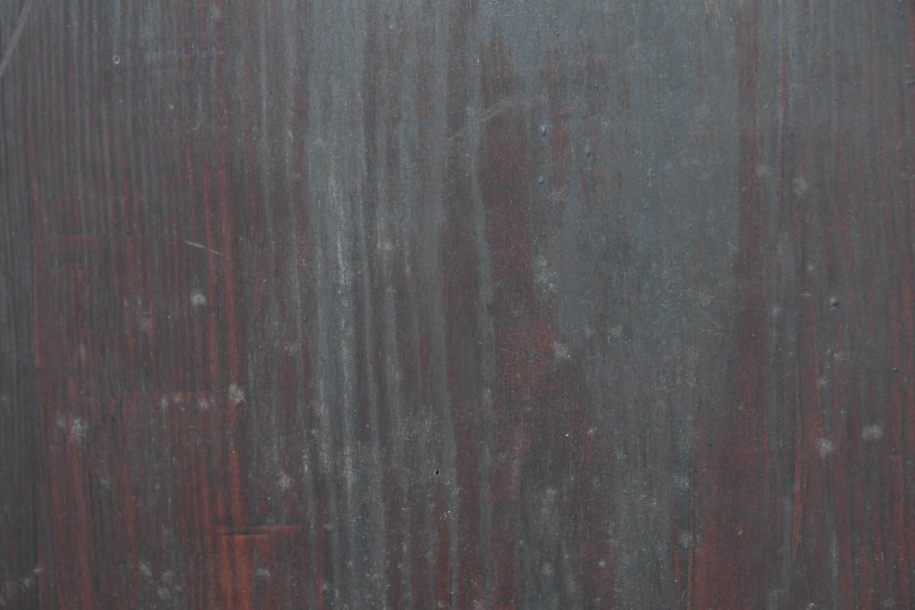 アンティーク建具　明治期　落ち着いた木肌が味わい深い帯戸2枚セット　(R-083738)