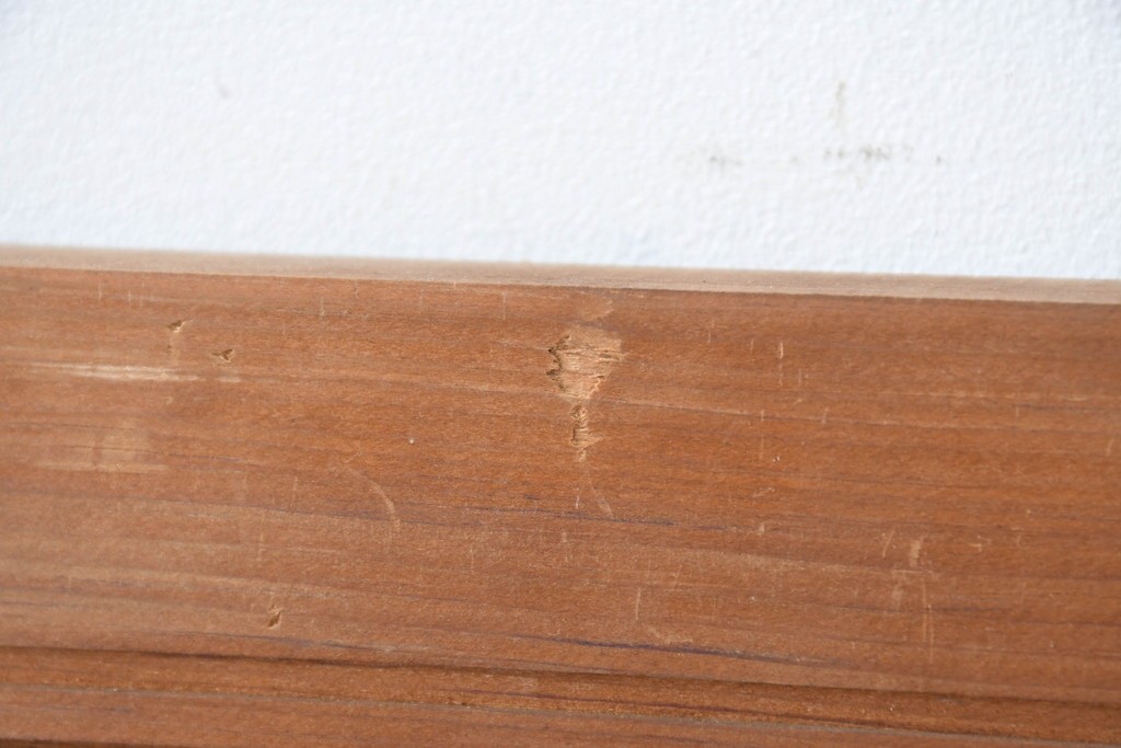 和製ヴィンテージ　昭和中期　松竹梅の縁起物の両面彫刻を施した欄間2枚セット　(R-083739)