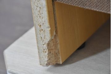 デンマークビンテージ　ビーチ材　シンプルなデザインがお部屋に馴染みやすいオープンシェルフ(本棚、ブックシェルフ、オープンラック、収納棚、飾り棚、ヴィンテージ、北欧)(R-083743)