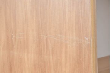 デンマークビンテージ　ビーチ材　シンプルなデザインがお部屋に馴染みやすいオープンシェルフ(本棚、ブックシェルフ、オープンラック、収納棚、飾り棚、ヴィンテージ、北欧)(R-083743)