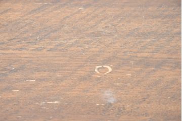 中古　希少な廃番品　葉山ガーデン取り扱い　オーク材　アンティーク調　大振りサイズの重厚な佇まいが魅力のリフェクトリーテーブル(ダイニングテーブル、食卓、4人掛け、6人掛け、4人用、6人用)(R-083752)