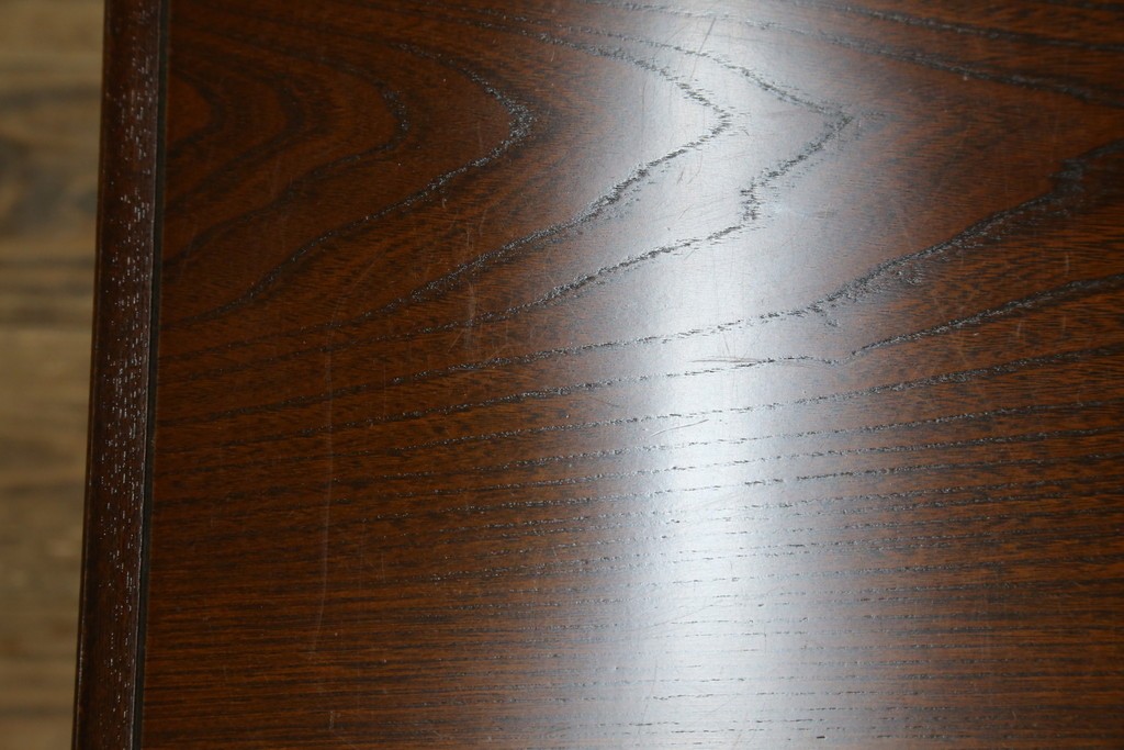 中古　美品　民芸家具　様々な使い方ができる!左右入れ替え可能な組み立て式両袖机　(R-083753)
