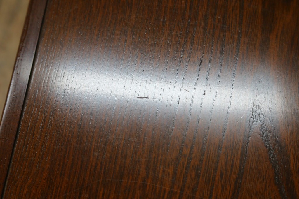 中古　美品　民芸家具　様々な使い方ができる!左右入れ替え可能な組み立て式両袖机　(R-083753)
