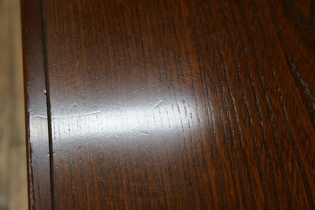 中古　美品　民芸家具　様々な使い方ができる!左右入れ替え可能な組み立て式両袖机　(R-083753)