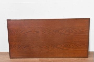 中古　美品　民芸家具　様々な使い方ができる!左右入れ替え可能な組み立て式両袖机(文机、座卓、座机、ローテーブル、作業台、ワークデスク、在宅ワーク、在宅用)(R-083753)