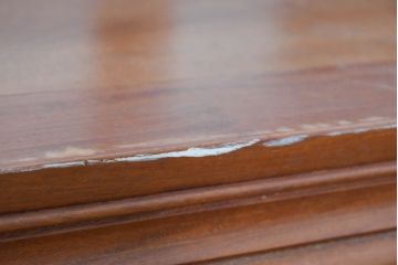 中国ビンテージ　花梨(カリン)材　細部までこだわりを感じる重厚な佇まいの長椅子(木製ベンチ、アームベンチ、板座チェア、長イス、3P、3人掛け、三人掛けソファ、ヴィンテージ)(R-083754)