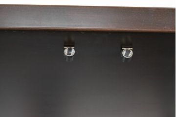 中古　美品　高級品　モリシゲ(MORISHIGE/森繁)　落ち着きのある和モダンデザインが魅力的な三面ガラスキャビネット(ガラスケース、ショーケース、収納棚、戸棚、飾り棚、陳列棚、店舗什器)(定価約70万円)(R-083757)
