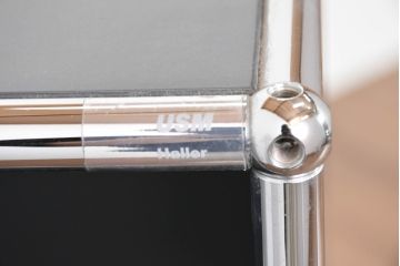 中古　美品　スイス　USMハラー(USM Haller)　洗練されたデザインで収納と美観を両立させるオープンラック(キャビネット、収納棚、飾り棚、陳列棚、店舗什器)(定価約60万円)(R-083761)