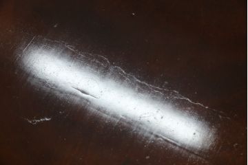 中古　アメリカ高級輸入家具　マホガニー材　引き出し付き　上質な風合いとエレガントなデザインが魅力のローテーブル(センターテーブル、リビングテーブル)(R-083764)