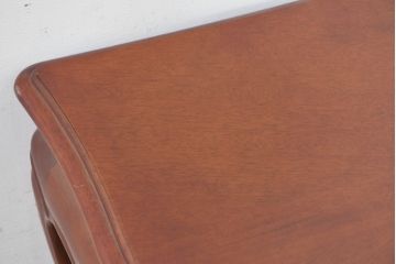 中古　美品　maruni(マルニ木工)　マキシマムシリーズ　緩やかな猫脚と上品な佇まいが魅力のセンターテーブル(ローテーブル、リビングテーブル)(定価約25万円)(R-083765)
