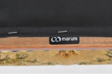 中古　美品　maruni(マルニ木工)　マキシマムシリーズ　エレガントさとクラシカルな雰囲気を兼ね備えたアームソファとオットマンセット(1人掛けソファ、一人掛けソファ、1Pソファ、フットスツール、椅子、イス)(定価約30万円)(R-083767)