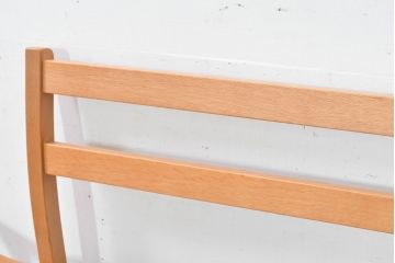 中古　カンディハウス(CONDE HOUSE)　アルプ(ALP)　本革　シンプルで美しい北欧モダンデザインの2人掛けソファ(ダイニングソファ、レザーソファ、2P、二人掛け、2人掛け)(定価約42万円)(R-083782)