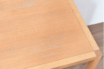 中古　arflex(アルフレックス)　ALLORA 05(アローラ05)　オーク材の温もりあふれるダイニングテーブル(4人掛け、4人用、作業台、食卓)(定価約21万8千円)(R-083787)