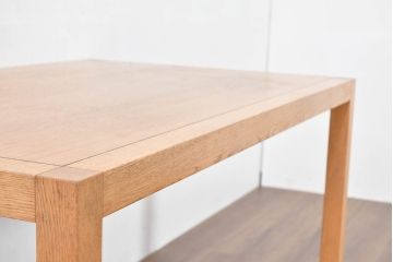 中古　arflex(アルフレックス)　ALLORA 05(アローラ05)　オーク材の温もりあふれるダイニングテーブル(4人掛け、4人用、作業台、食卓)(定価約21万8千円)(R-083787)