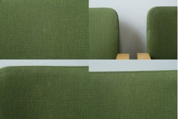 中古　arflex(アルフレックス)　FK　優しい色合いがナチュラルな印象を与えるアームチェア4脚セット　現行定価約374000円　(R-083788)