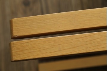 中古　arflex(アルフレックス)　FK　優しい色合いがナチュラルな印象を与えるアームチェア4脚セット　現行定価約374000円　(R-083788)