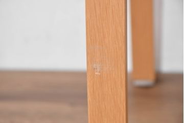 中古　arflex(アルフレックス)　FK　優しい色合いがナチュラルな印象を与えるアームチェア4脚セット(ダイニングチェア、椅子、イス、バラ売り可能)(現行定価約374000円)(R-083788)