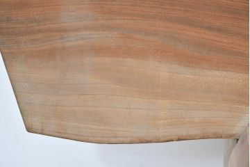 和製アンティーク　特大!!　重厚　杢目の良い総欅(ケヤキ)材一枚板　自然の風合いを活かした温かみあるデザインが魅力の衝立て(パーテーション、つい立て、衝い立て、間仕切り)(R-083790)