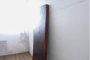 《再塗装費込み(片面のみ)》　和製ヴィンテージ　杢目の美しさが魅力の欅材一枚板　(R-083794)