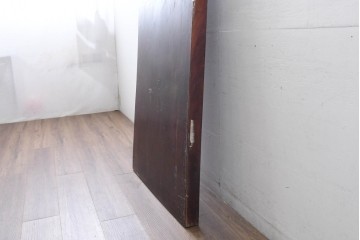 《再塗装費込み(片面のみ)》　和製ヴィンテージ　杢目の美しさが魅力の欅材一枚板　(R-083794)