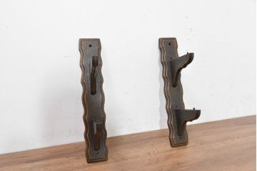 中古　飛騨産業　プロヴィンシャル(Provincial)　木の温もりと懐かしさが調和する空間づくりにぴったりなウォールシェルフ(ウォールラック、壁掛け飾り棚、吊り棚、ウッドシェルフ、木製ラック)(R-083795)
