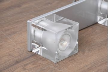 中古　ルミナベッラ(LUMINABELLA)　ファビアン(Fabbian)　モダンな空間に映える5灯ペンダントライト(天井照明、吊り下げ照明)(定価約25万円)(R-083797)