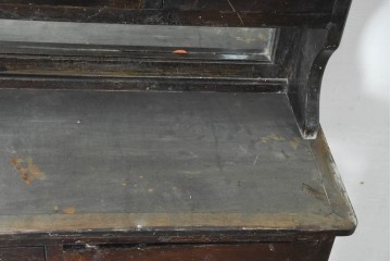 和製アンティーク　ペイント仕上げ限定　見せる収納・隠す収納!インテリアを楽しめるデンタルキャビネット　(R-083800)