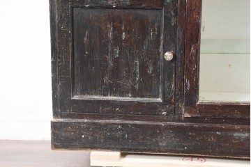 和製アンティーク　ペイント仕上げ限定　見せる収納・隠す収納!インテリアを楽しめるデンタルキャビネット　(R-083800)