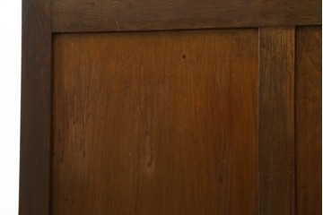 和製アンティーク　レトロな雰囲気が魅力の両袖机　(R-083801)