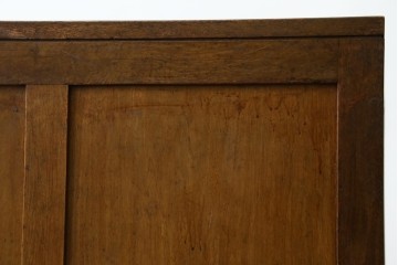 和製アンティーク　レトロな雰囲気が魅力の両袖机　(R-083801)