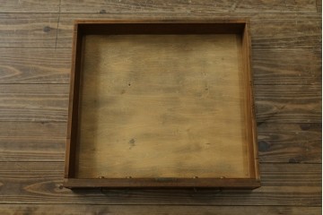 和製アンティーク　レトロな雰囲気が魅力の両袖机　(R-083801)