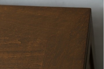 和製アンティーク　レトロな雰囲気が魅力の両袖机　(R-083801)