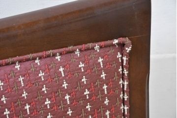 中古　美品　maruni(マルニ木工)　地中海ロイヤルシリーズ(ROYAL)　あらゆるシーンに気品を添える逸品のカンヌアームチェア(ダイニングチェア、椅子、イス)(定価約10万円)(R-083802)