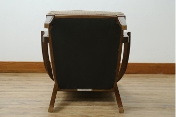 中古　美品　maruni(マルニ木工)　地中海ロイヤルシリーズ(ROYAL)　あらゆるシーンに気品を添える逸品のカンヌアームチェア　定価約10万円　(R-083803)